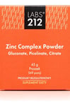 Labs212 - Zinc Complex Powder - Gluconate, Picolinate, Citrate (45 g)