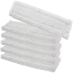 6 x KARCHER WV65 Window Vacuum Cloths Covers Spray Bottle Glass Vac Cleaner Pads