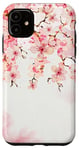 iPhone 11 Japan Pink Flower Gift Sakura Florist Anime Cherry Blossom Case