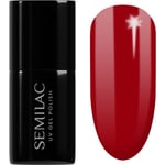 Semilac UV Hybrid Valentines Gel neglelak Skygge 345 Gorgeous Red 7 ml