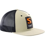 Salomon Trucker Casquette Unisexe, Polyvalent et Confortable, Parfaite pour la Course à Pied, Randonnée, Running et Marche, Plaza Taupe, M/L