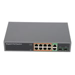 POE Switch Full Gigabit RJ45 IEEE 802.3af/at 8 Port SFP 150W Network Device GF0