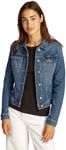 Tommy Jeans Vivianne SKN Jacket AI1232 DW0DW20158 Veste Camionneur, Denim (Denim Medium), S Femme