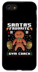 iPhone SE (2020) / 7 / 8 Santas Favorite Gym Coach Gingerbread Man Workout Christmas Case