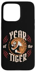 iPhone 15 Pro Max Year of the Tiger Fierce Traditional Vintage Chinese Zodiac Case