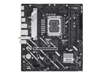 Asus Prime H810m-A Wifi - Moderkort - Micro Atx - Lga1851-Uttag - H810 Chipuppsättning - Usb-C 3.2 Gen 1, Usb 3.2 Gen 2, Usb 3.2 Gen 1 - Gigabit Lan, Wi-Fi 6, Bluetooth - Inbyggda Grafiken (Cpu Krävs) - Hd-Ljud (8 Kanaler)