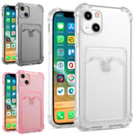 iPhone 13 - Skal / Skydd / Kortfack Rosa