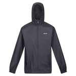 Regatta Mens Pack It III Waterproof Jacket (Seal Grey) - Size 2XL