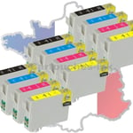 12 CARTOUCHE non-OEM EPSON SX205 SX210 SX215 SX400 SX405