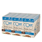 Wellness CORE Tender Cuts, Pâtée pour Chat, Sachet Chat avec Morceaux Tendres en Sauce, sans Céréales, à Haute Teneur en Poisson, Thon, 24 x 85 g