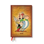 Asterix &amp; Obelix (The Adventures of Asterix) Mini 12month Verso Hardback Dayplanner 2025 (Elastic Band Closure)