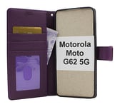 New Standcase Wallet Motorola Moto G62 5G (Lila)