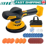 6-Gear Cordless Car Buffer Polisher Polishing Machine for Dewalt 18/20V Battery