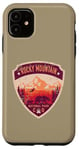 Coque pour iPhone 11 Rocky Mountain National Park Colorado Design vieilli