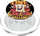 One Chip Challenge Flaming-Hot TortillaChip OneChipChallenge PopSockets PopGrip for MagSafe