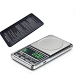 HIGHKAS Jewelry Scales 600G/0 01G Electronic Scale Precision Portable Pocket LCD Digital Jewelry Scales Weight Balance Kitchen Gram Scale-300X0.01G 1125 (Color : 500x0.01g)
