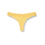 Triumph Women's Aura Spotlight High Leg String Underwear, Ochre, 16