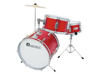 DIMAVERY JDS-203 Kids Drum Set, red, DiMavery JDS-203 barn trumset, röd