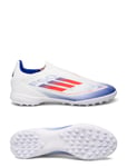 F50 League Laceless Football Boots Turf White Adidas Performance