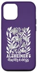 Coque pour iPhone 14 Porter Purple Alzheimer Sensibilisation Démence