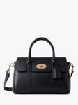 Mulberry Bayswater Small Classic Grain Leather Satchel, Black