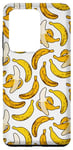 Coque pour Galaxy S20 Ultra Motif banane jaune d'été et bananes pelées amateur de fruits