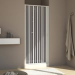 Idralite - Porte de douche pvc accordéon h 185 mod. Aura latérale 60 cm