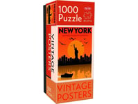 Tactic Puzzle Lovers Vintage Posters New York 1000 Pcs Puzzle