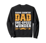 Funny XC Cross Country Running Runner Dad Track Father Sweatshirt
