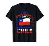 Chile 214th Independence Day Chilean Pride Chile Flag T-Shirt