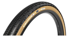 Pneu gravel panaracer gravelking sk 700 mm tubeless ready souple zsg gravel compound beadlock tufftex noir flancs beiges