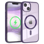 EAZY CASE for Apple IPHONE 14 Transparent Magsafe Camera Protection TPU Clear