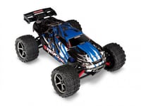 Traxxas E-Revo 4x4 1:16 Rtr Monster Truck Blue Tsm VXL-3m Brushless Of Nimh Akk