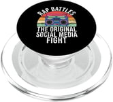 Rap Battles The Social Media Fight Hip Hop des années 90 PopSockets PopGrip pour MagSafe