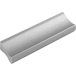 ALLES IM GRIFF Poignée de meuble Alto LA 32 mm – Poignée de tiroir plate largeur 58 mm – Poignée Porte Cuisine Idéal pour tiroirs en aluminium anodisé naturel