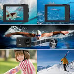 Mini caméra sous-marine intelligente a objectif grand angle professionnel caméra de sport Ultra 4K 1080P caméscope d'action caméra WiFi