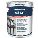 Metaltop - Peinture Metal - Pot 1 l - 9001 - Blanc crème