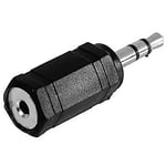 Tru Components - Adaptateur jack Jack mâle 3.5 mm - Jack femelle 2.5 mm stéréo Nombre de pôles:3 1 pc(s) S306971