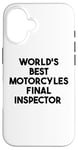 iPhone 16 World's Best Motorcycles Final Inspector Case