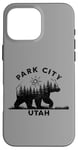 Coque pour iPhone 16 Pro Max Park City Utah Vacation Ours Forêt Soleil