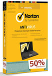 Norton Antivirus 2013 version 1 poste - 50% remboursés