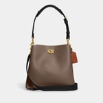 Coach Willow Pebbled Leather Bucket Bag