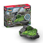 schleich 42665 Jet de Pierre rétrofriction avec Mini Creature, dès 7 ans, ELDRADOR CREATURES - coffret, 15 pièces