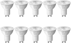 GU10 LED Bulbs Warm White 2700K 4W 345lm Energy Saving Spotlights Pack of 10