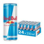 24 x Red Bull Energidrikk, 250 ml, Sukkerfri