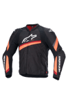 Alpinestars T-GP Plus R V4 MC-Jacka Svart-Röd Fluo""