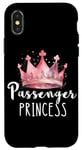 iPhone X/XS Passenger Princess Crown Seat Co-driver Car Driver Driving Case