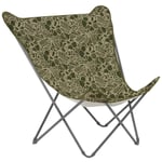 Lafuma Mobilier - Fauteuil Papillon Grande Largeur - Pop Up Xl - Airlon - Vert Siara