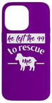 iPhone 14 Pro Max Christian Quote Left 99 Rescue Me Sheep Shepherd Bible Story Case