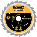 Lames de scie à onglet ø 216 mm alésage 30 mm 36 dents xr Extreme Runtime - dewalt